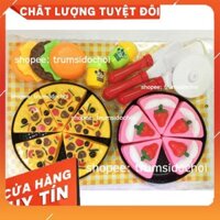 HOT - GIÁ SỐC-  ĐỒ CHƠI ĐỒ HÀNG - BỘ CẮT BÁNH SINH NHẬT PIZZA lớn NHIỀU CHI TIẾT LOẠI CAO CẤP