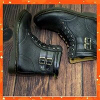 [HOT] Giày nam cổ lửng da bò cao sneaker da bò