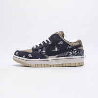 【HOT】 Giày Sneaker_Nike Dunk Low Travis Scott