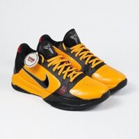 （Hot ）Giày thể thao *_Nike Zoom Kobe 5 Protro Bruce Lee Black Metallic Noir Orange Black Red Nam Nữ Cao Cấp