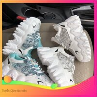 HOT Giày thể thao nữ độn đế kim tuyến mã 100, giày sneaker nữ thoáng khí hot trend 2020 👟 new . . new 2020 new