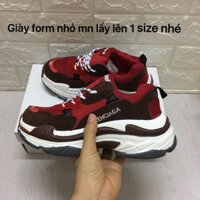 [HOT] Giày thể thao triple s đỏ nâu chất đẹp đủ size Nam Nữ 36->44 : " % ༧