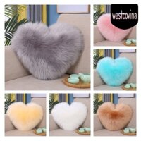 [Hot]☀ Gối Tựa Sofa Bằng Cotton PP Mềm Mại Hình Trái Tim Trang Trí Nhà Cửa
