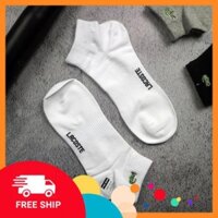 HOT HÀNG XUẤT KHẨU Tất lửng theo hộp thể thao La.coosteee fullbox *