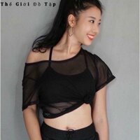 HOT | HIT | Áo Lưới Crotop Tập GYM YOGA Thể Thao Nữ __