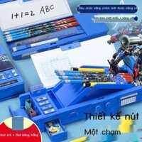 [HOT HIT] Người nổi tiếng trên Internet Hộp đựng bút chì mật khẩu Transformers cậu bé Hộp bút chì