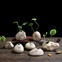 [HOT HIT] Nhà máy bán hàng trực tiếp Zen đồ đá bình gốm giả đá trang trí đồ trang trí phòng khách