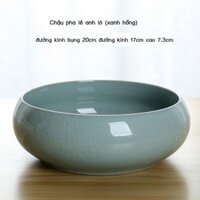 [HOT HIT]Ge lò sáng tạo lớn trà rửa gốm hộ gia đình trà đạo kung fu bộ ấm trà phụ kiện rửa tách trà