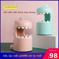 [HOT HIT]George Khủng Long Đèn Diệt Muỗi Nhà Phòng Ngủ Câm Bé Tia Cực Tím Vật Lý Hút Muỗi Cắm Đuổi Muỗi