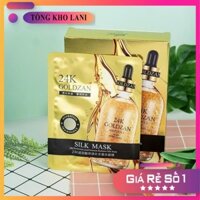 HOT  Hộp 10 miếng mặt nạ lụa 24k Goldzan Silk mask  chính hãng