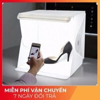 HOT-  Hộp chụp sản phẩm(40x40cm) tích hợp 2 dàn đèn led 35 bóng