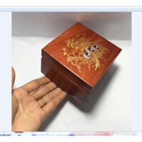 (hot) HỘP THUỐC LÀO VUÔNG GỖ HƯƠNG ĐỂ BÀN SIÊU ĐẸP - ẢNH THẬT