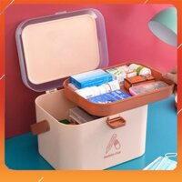 (HOT) HỘP Y TẾ MINI ☀️ FREE SHIP ☀️Hộp Đựng Thuốc Gia Đình, Đựng Mỹ Phẩm Loại Mới MEDICINE đa năng, tiện ích
