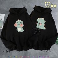 HOT [HOT] Áo Đôi Hoodie siêu cute được các bạn trẻ yêu thích nhất - GIá 1 áo /uy tín chất lượng