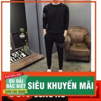 [HOT HOT ] BỘ THU ĐÔNG NAM 3 SỌC XUẤT DƯ SIÊU ĐẸP - BỘ THỂ THAO NAM NỮ ĐẸP - QUẦN ÁO THU ĐÔNG NAM - ÁO THUN DÀI TAY