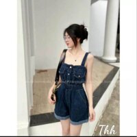 Hot Hot Jum jean 2 dây chun eo túi nắp❤️