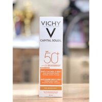 (HOT HOT) Kem Chống Nắng Vichy Capital Soleil SPF 50 Dark spot 3-in-1 50ml