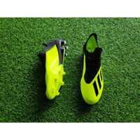 HOT HOT Nhất Giày bóng đá đinh cao Adidas X18.1 FG  (Xanh chuối chân bè ) kẻo hết ) new . new NHẤT 2020