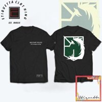 HOT- HOT - (sale) Áo Phông Attack on Titan - Military Police mẫu mới cực ngầu [SALE]