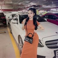 HOT HOT SALE RẺ Đầm Váy body tay ngắn cotton 4c xuất xịn. (ảnh thật)