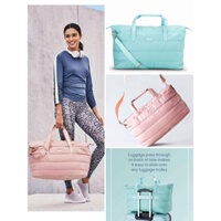 [HOT HOT]-Túi du lịch [HOTTREND] IFLIE weekend Duffle bag -[TÚI DU LỊCH SIÊU NHẸ]-hồng mint siêu thời trang