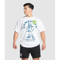 [HOT ITEM] Áo thun Gym🦈 Oversized chất cotton cực đẹp form chuẩn Âu