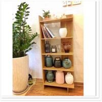 [HOT] Kệ Sách Gỗ Để Đồ 5 Tầng Lắp Ghép Tiện Lợi