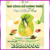 [HOT] Kẹo dứa giảm cân VIC organic Giảm cân cấp tốc an toàn không phải thuốc giảm cân
