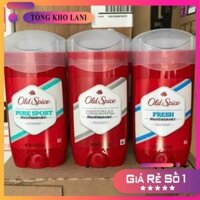 HOT  Lăn Khử Mùi  Mỹ Old Spice Pure Sport - Original - Fresh màu đỏ 85gr