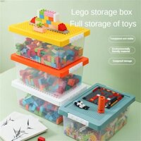 HOT LEGO Hộp Lưu Trữ Hộp Bảo Quản Đồ Chơi Đa Năng Có Nắp Hộp Bảo Quản Đồ Chơi Trẻ Em Dung Lượng Lớn Nhựa Trong Bảo Quản Đồ Chơi bán chạy