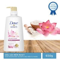 HOT LIKE Dầu Gội Xả Dove Oải Hương/ Hoa Sen/  Anh Đào 650g/620g