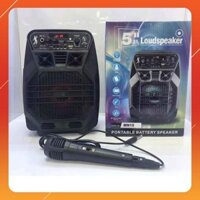 Hot  Loa Bluetooth karaoke di động kèm micro Ver 2020 Sky Life