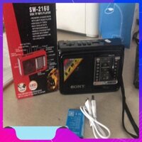 [Hot] [Mã FreeShip 50k] Radio sony Sw-216U ,sd , usb led ngủ tặng củ sạc [Số 1 KV]