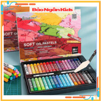 [Hot] Màu sáp dầu Giorgione 12/24/36/48 Soft Oil Pastels cao cấp, an toàn và dễ sử dụng