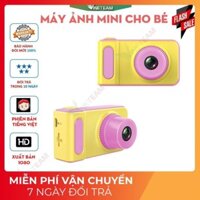 HOT-  Máy ảnh Mini Cho Bé Phiên bản tiếng việt ( Chụp Ảnh Thật) -dc3582