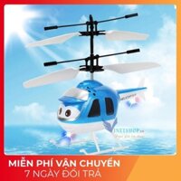 HOT- Máy bay / trực thăng cảm ứng bằng tay AIR PLANE chống va đập cho bé -DC3585