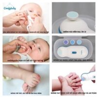 HOT Máy dũa móng tay tự động cho trẻ Comfybaby ME4450, cắt móng tay an toàn cho bé, mài móng tay cho trẻ sơ sinh