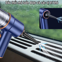[HOT] Máy hút thổi bụi cầm tay mini không dây dodoto, hút thổi bụi ô tô điều tốc công suất 20000 Pa có sỉ