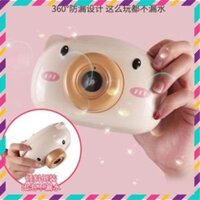HOT Máy thổi bong bóng heo con - Máy ảnh bong bóng xà phòng đồ chơi bán chạy toàn cầu Trend