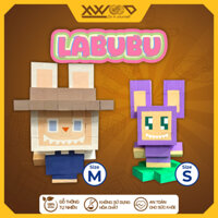 [HOT] MÔ HÌNH LẮP GHÉP GỖ NHÂN VẬT LABUBU XWOOD CHO BÉ ĐỦ SIZE