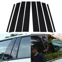 #hot Mới # Đen / Sợi Carbon Cửa Xe Trụ B C Trụ Cột 8 Chiếc Cho Lincoln MKX / Ford Edge 2007-2014