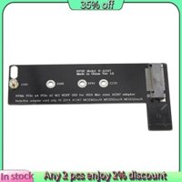 Hot-new NVMe M2 SSD Chuyển Đổi Thẻ Để Áp Dụng Mac Mini 2014 A1347 MEGEN2 MEGEQ2 Adapter Raiser PCI Express NGFF 760P 600P Riser Card