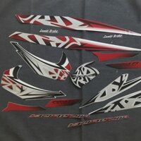 [HOT] NGUYÊN BỘ TEM DÁN XE HONDA AIRBLADE THÁI 2011 3 LỚP