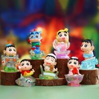 [HOT NHẤT] BST SHIN CẬU BÉ BÚT CHÌ 1 blind box bất kì mô hình mini dễ thương trang trí để bàn laptop làm việc cute