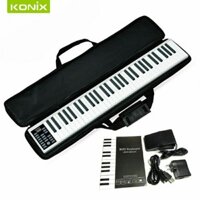 [HOT NHẤT] Đàn Piano - PIANO điện 61 phím cảm ứng lực Konix Flexible PZ61 - Pin sạc 1100mAh