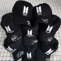 Hot  Nón kết/ mũ lưỡi trai BTS chữ kí giá rẻ giá rẻ