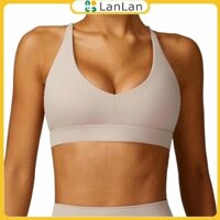 Hot Nữ Cổ Chữ V Áo Mùa Hè Chắc Chắn Lưng Không Tay Thể Hình Áo Ngực Thể Thao Slim Fit Dây Đeo Chữ Thập Crop Yoga Áo Vest