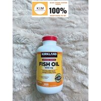 [Hot] Omega 3 Của Mỹ 400 viên - Omega 3 Fish Oil 1000mg Kirkland