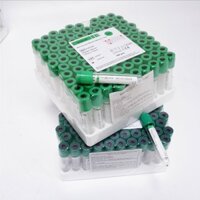 {HOT} Ống nghiệm lấy máu chân không chứa chất chống đông heparin lithium (100 ống / 1 vỉ ).