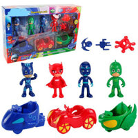 Hot PJ Owlette Hình Catboy Mặt nạ Hình và Gekko Đồ chơi Hành động Gói Nhân vật Trò chơi Pvc Còn hàng